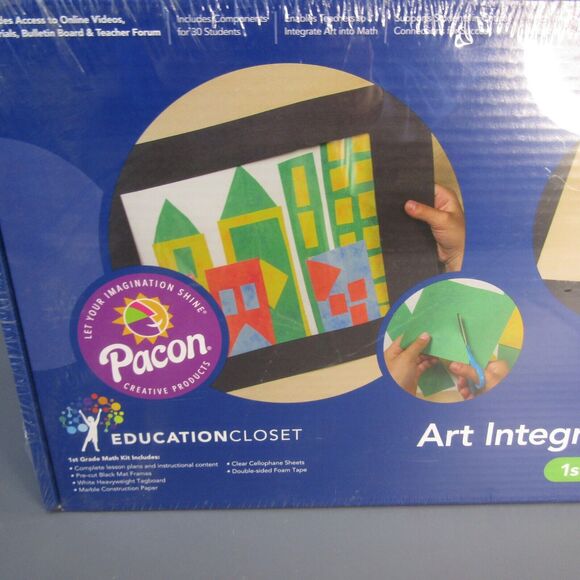 Measurement‎ Focus 1st-Grade Math Art Integration Kit NEW Pacon Education Closet - Picture 2 of 5